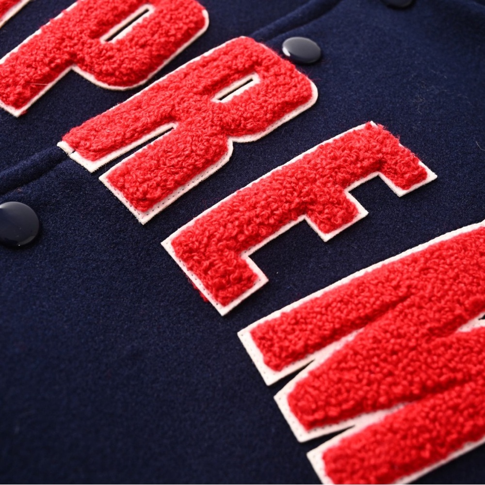 Supreme Chenille Appliqu Pattern Captain Sleeve B… - image 4